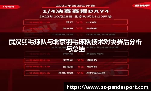 武汉羽毛球队与北京羽毛球队技术对决赛后分析与总结